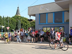 Myjavská 50 - cyklisti pred odštartovaním